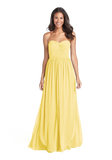 Aidan' Convertible Strapless Chiffon Gown