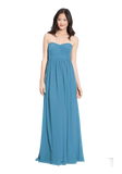 Aidan' Convertible Strapless Chiffon Gown