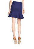Bouclé Stretch Wool Skirt